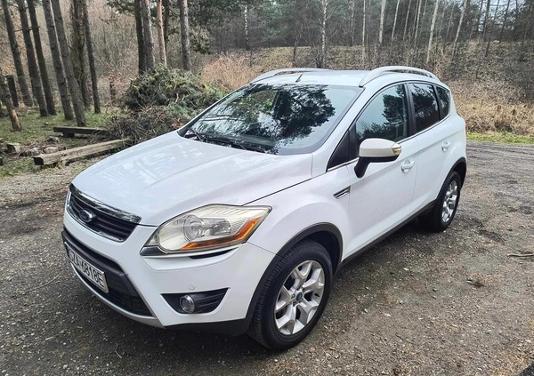 Ford Kuga cena 33800 przebieg: 259000, rok produkcji 2009 z Łęczyca małe 232